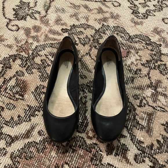 Land’s End Black Flats size 6.5B - Picture 4 of 9
